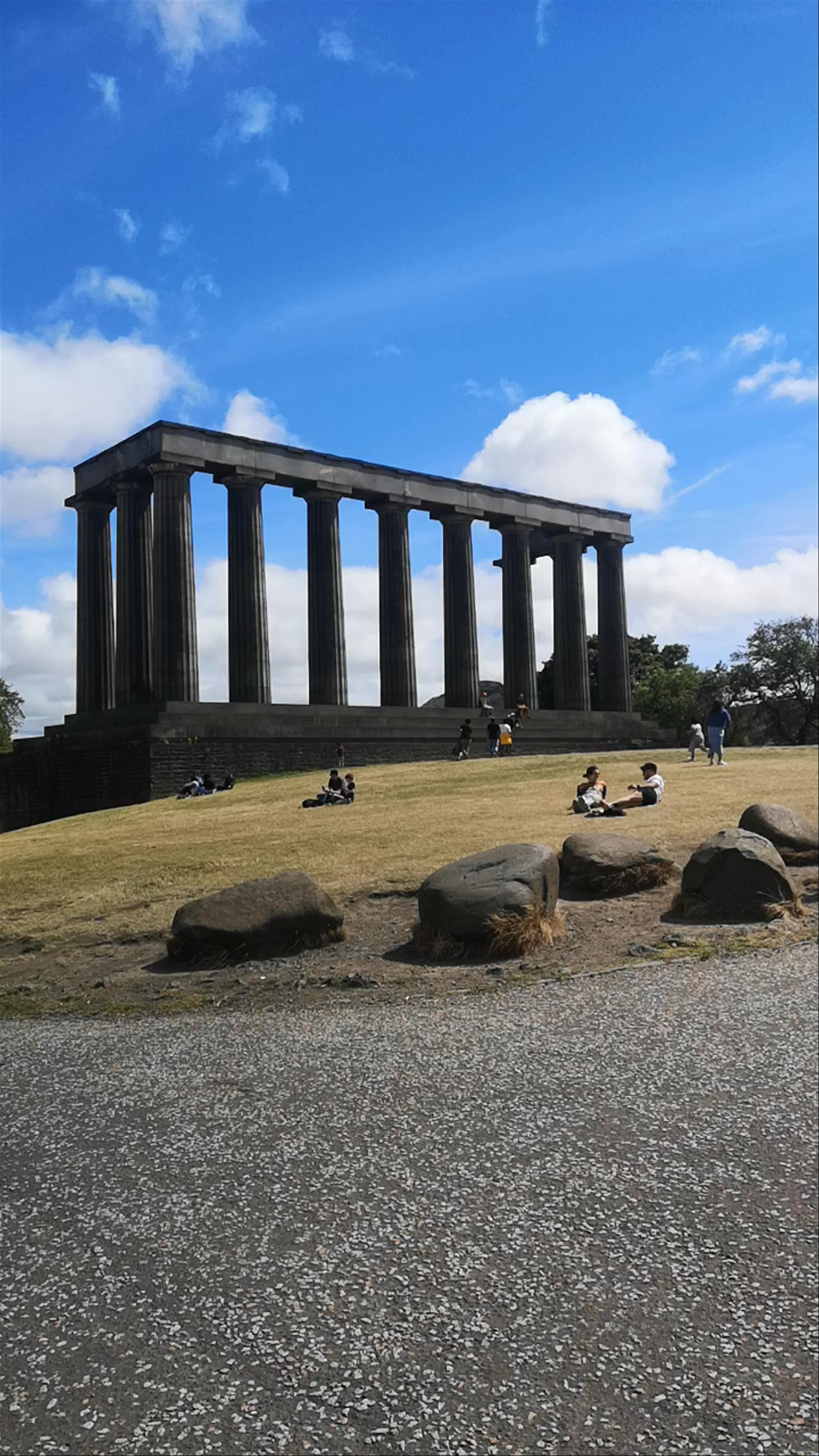 National Monument of Scotland at Calton Hill, Edinburgh