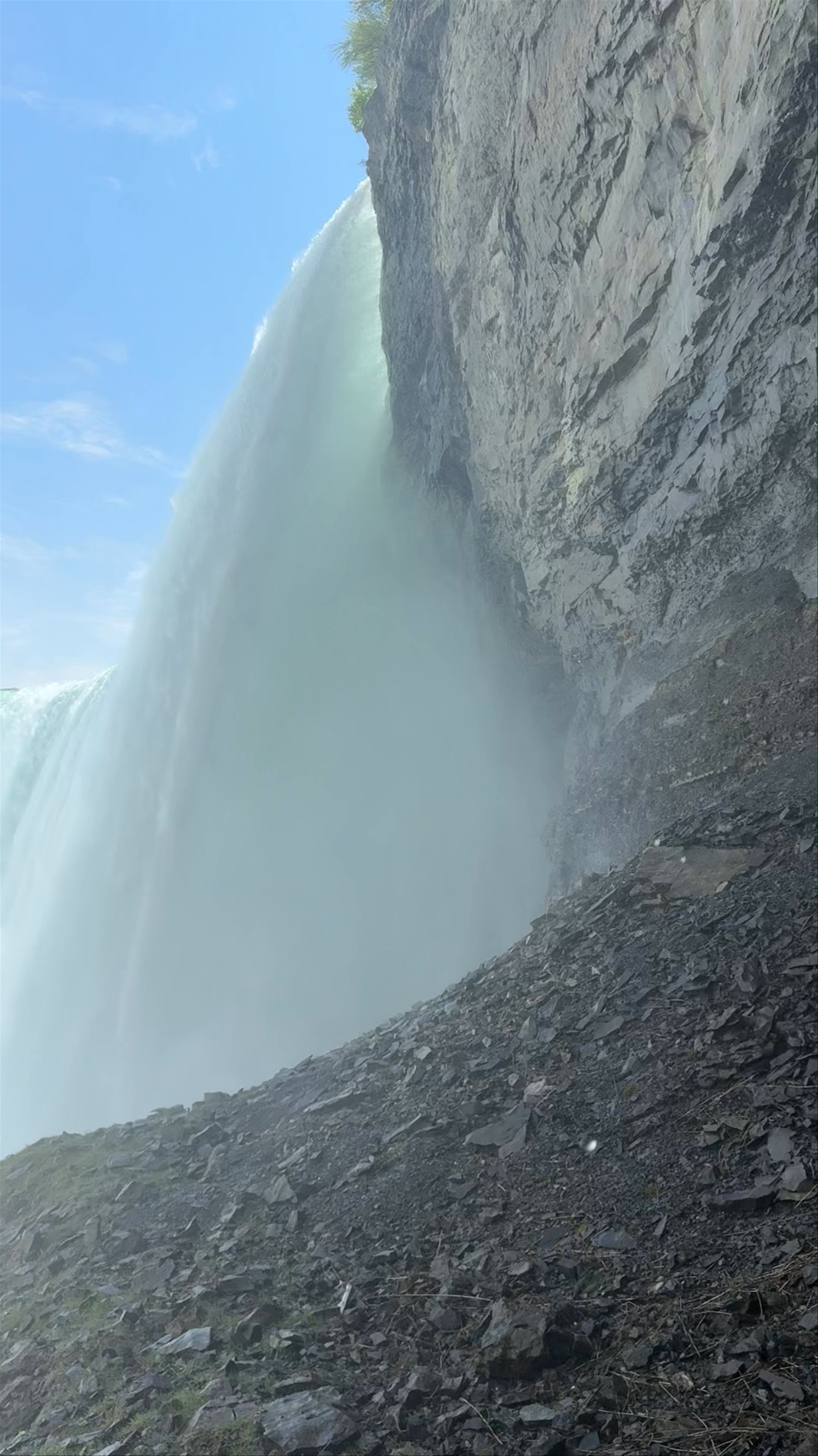 Journey Behind the Falls: Thunderous Majesty of Niagara Falls