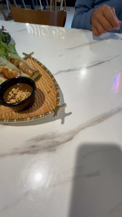 Pho 85 - Grilled chicken spring rollls - Vietnamese Near Me - San Jose, California