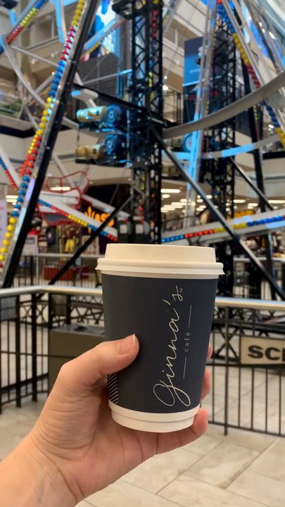 Ginna's Cafe in Scheels - Salted Vanilla Latte - Cafes Near Me - Chandler, Arizona