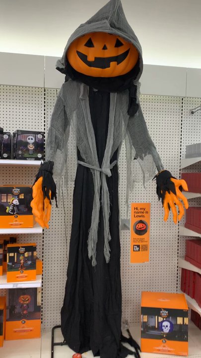 Target - Halloween Pumpkin Reaper named Lewis - Department Stores Near Me - Peoria, Arizona