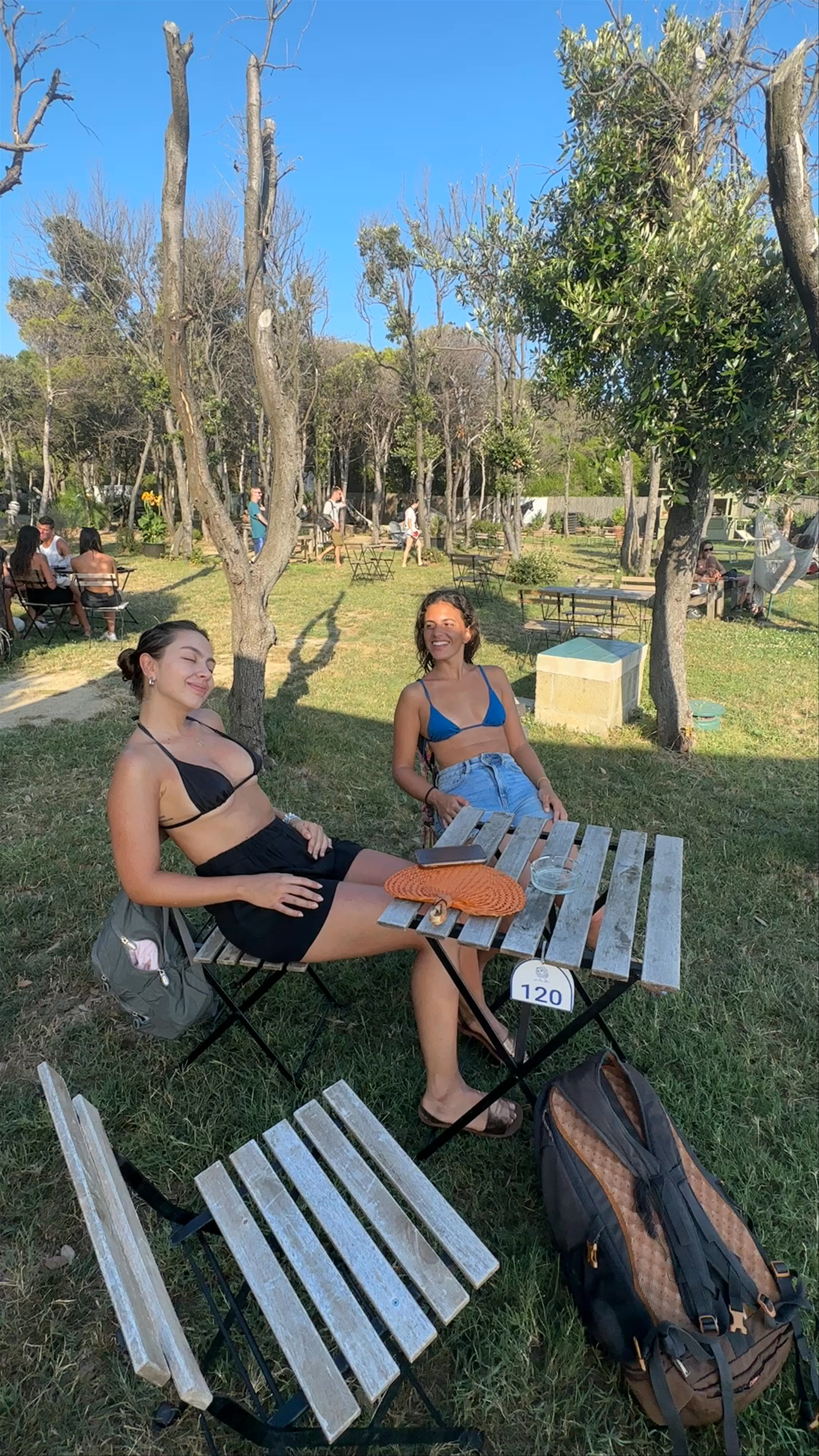 Sun-Kissed Relaxation at Lentisco, Livorno Coastline