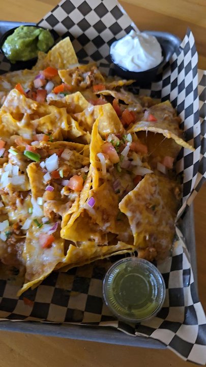 Stemma Brewing Co. - Chicken nachos from the food truck. - Breweries Near Me - Bellingham, Washington