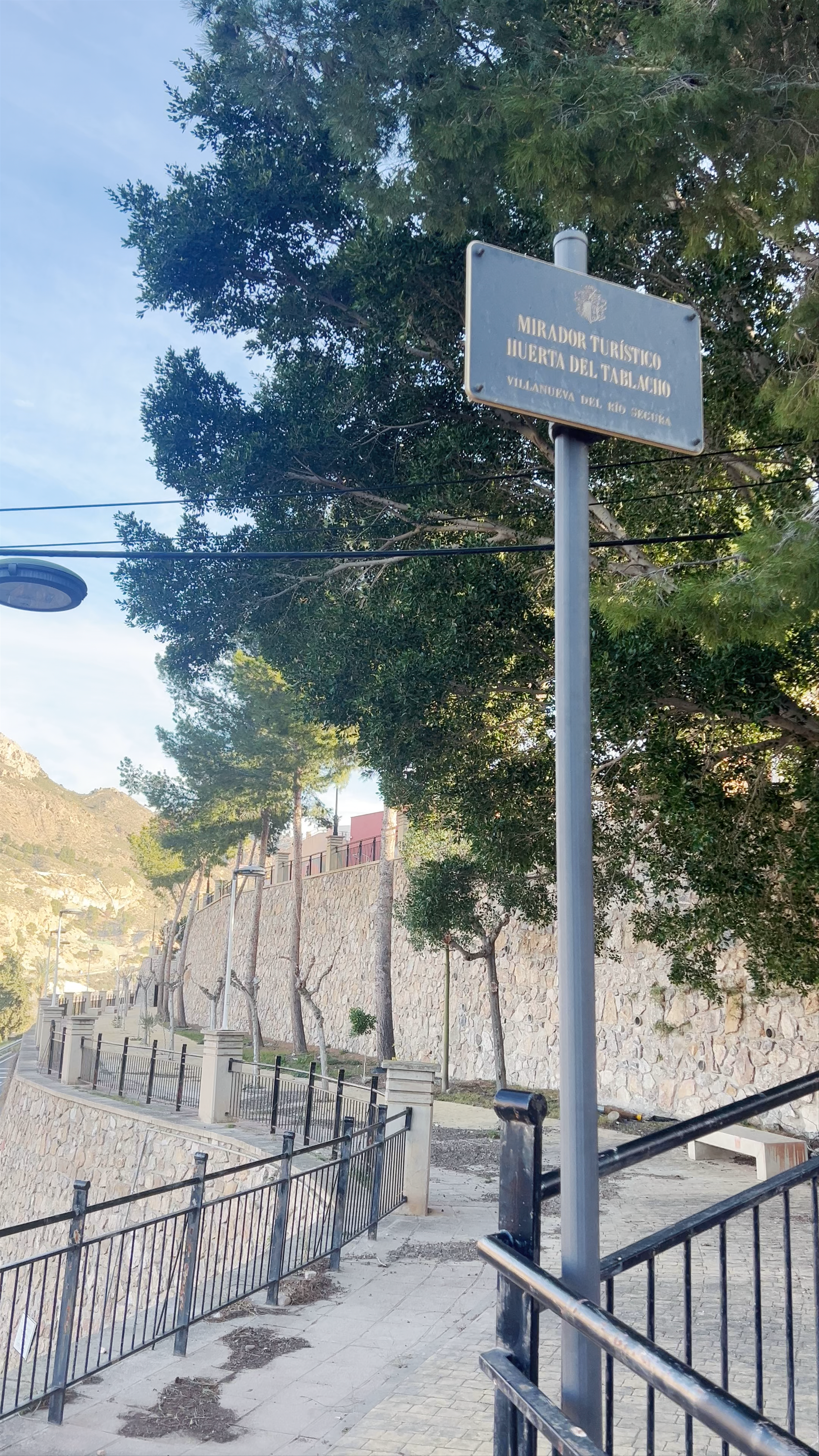 Mirador Turístico Huerta del Tablacho in Villanueva del Río Segura