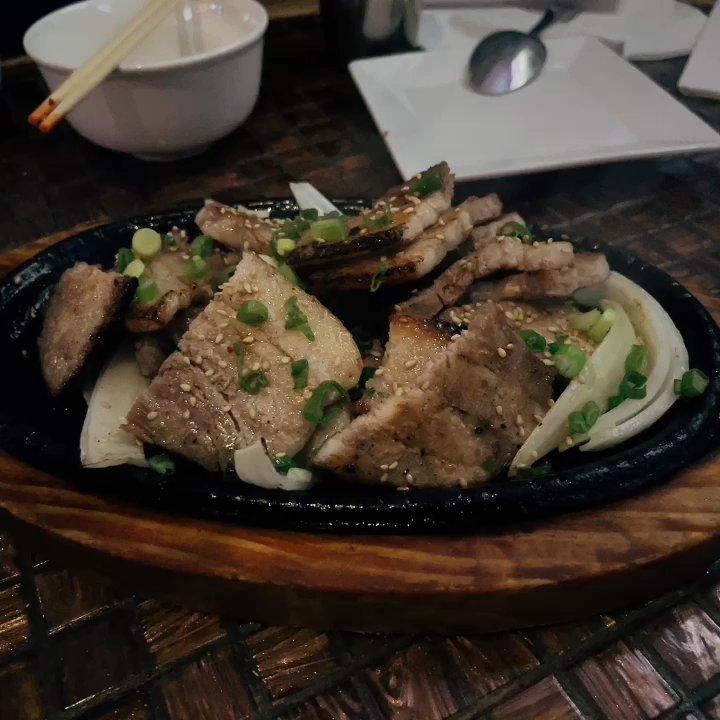 Anju bar & eatery - Sizzling Pork Belly - Pubs Near Me - Toronto, Ontario