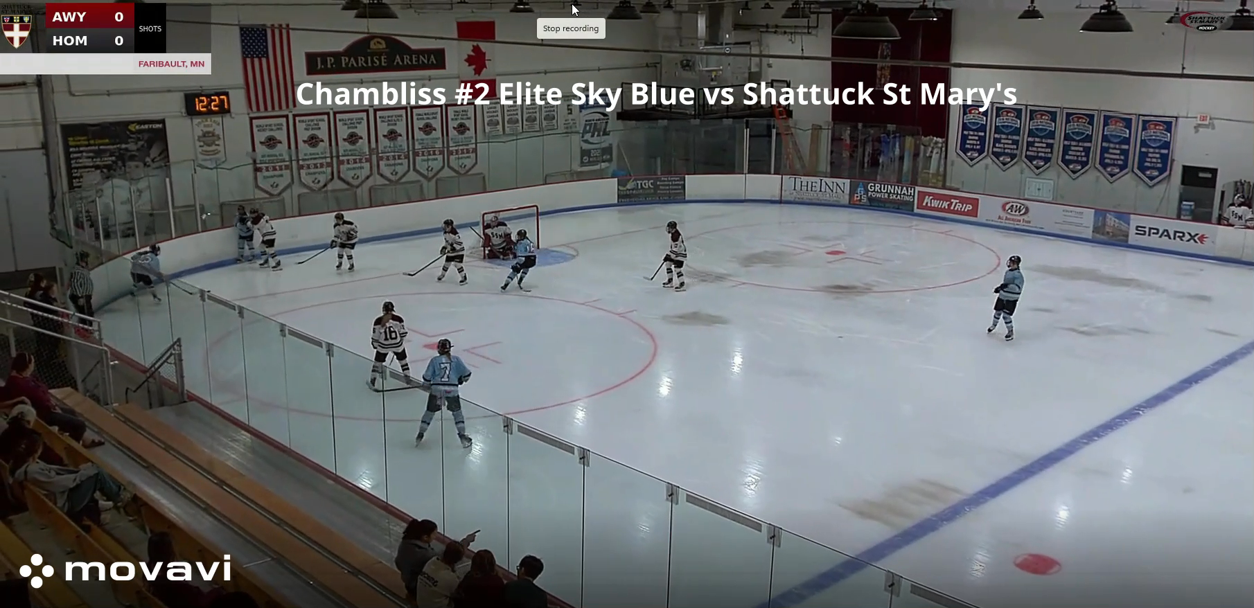 Elite Leageu vs Shattuck - Makenna Chambliss #2: Jump, Recovery & Goal Highlight