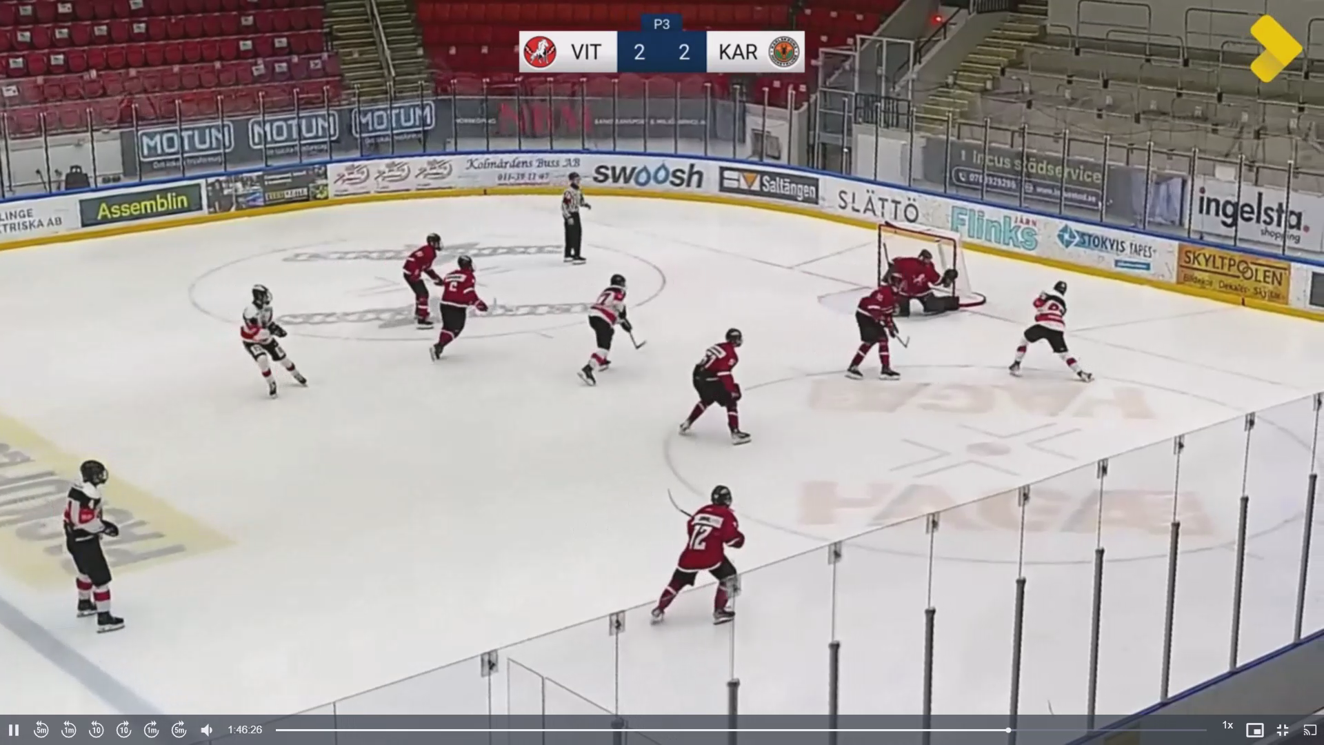 Gabriel Sjölund's Incredible Highlights with HC Vita Hästen