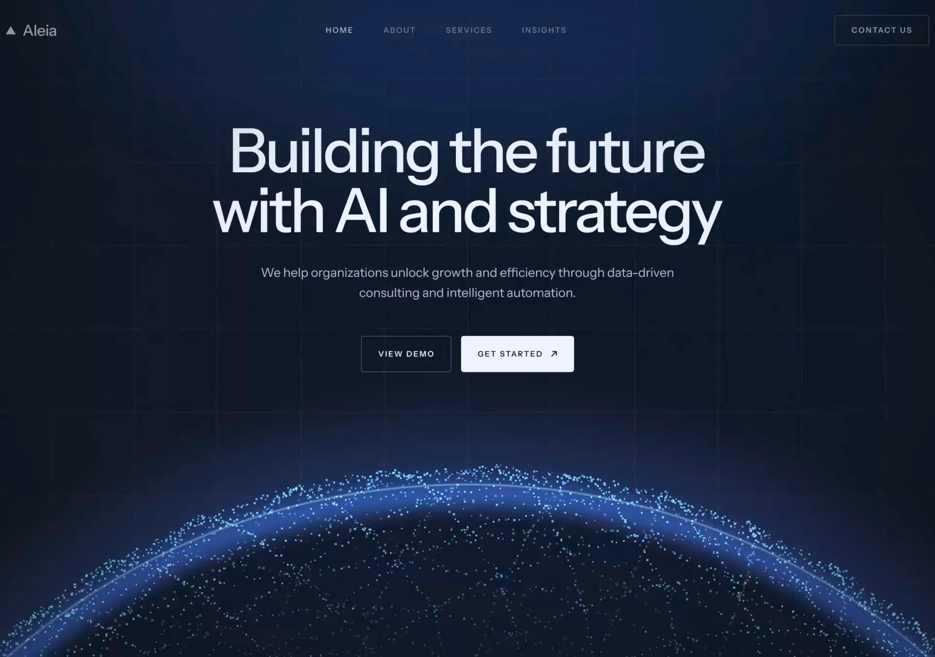 Aleia is a premium template for AI consulting firms, featuring cinematic visuals, immersive animations, and a conversion-focused design to elevate your brand. Chek it!
