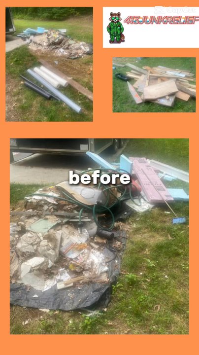 Junk Relief Amherst - this yelp user out of Holyoke got a steal of deal today he had heavy construction debris and we said no problem !! Best prices around! - Junk Removal & Hauling Near Me - Amherst, Massachusetts