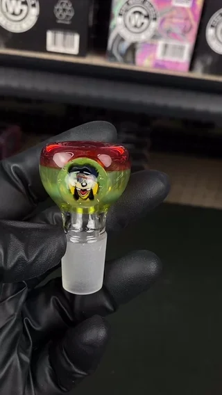 Preview pic of 18mm Single Hole Bowl Slide by Keys Glass