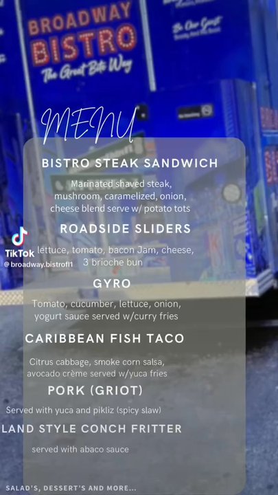 Broadway Bistro - Food Trucks Near Me