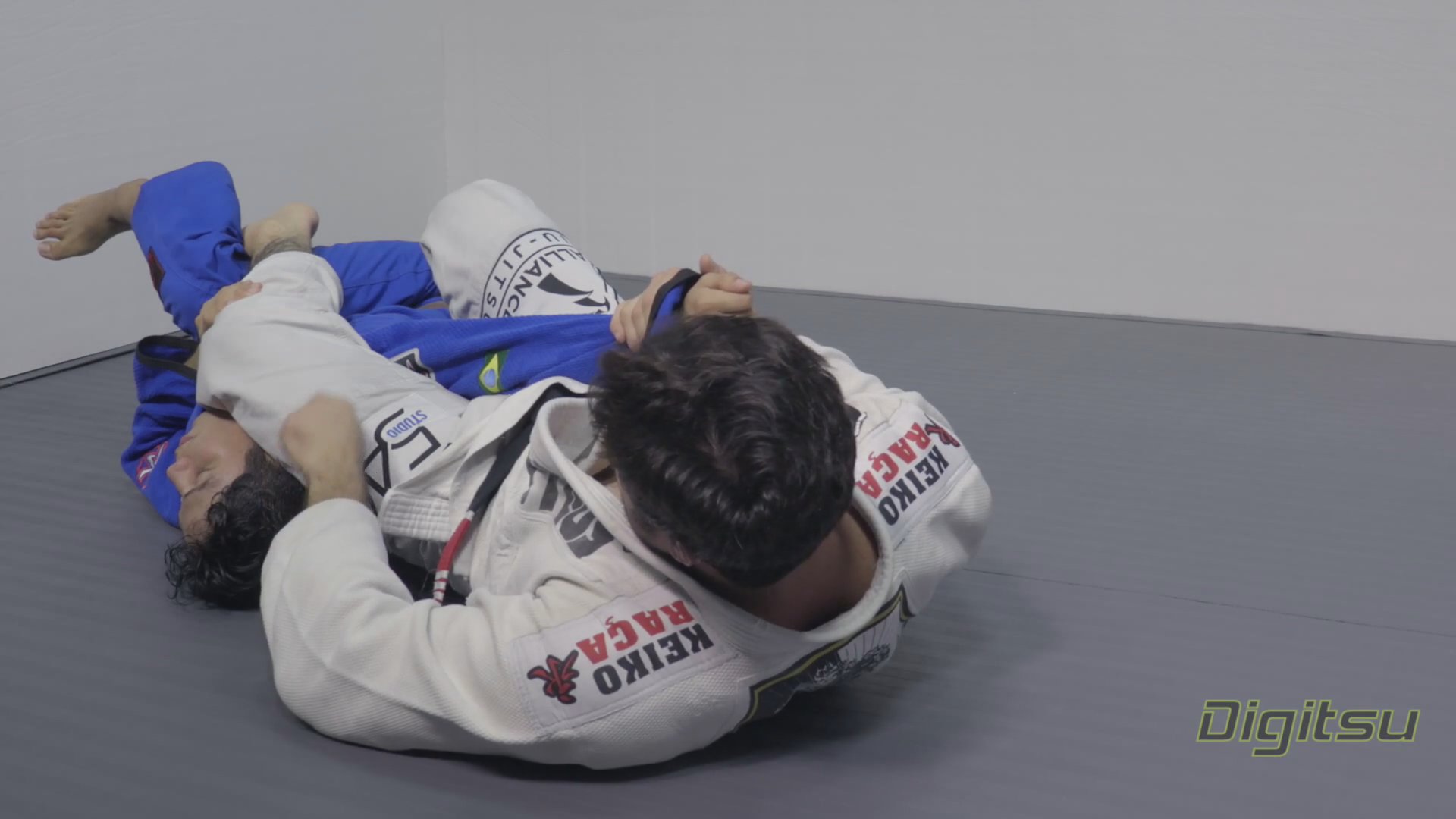 Lasso De La Riva Side Sweep To Arm Bar