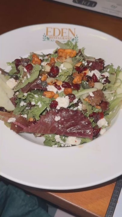 Eden Restaurant - Apple walnut salad 10/10 - African Near Me - West Park, Florida