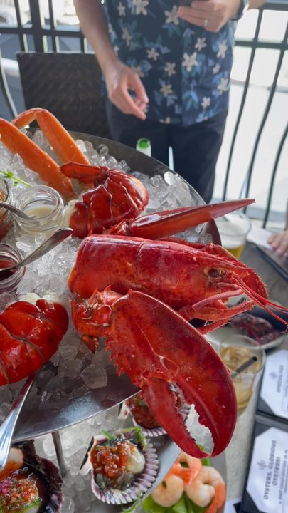 The Claw Bar - Seafood Towers - amazing! Fresh & delicious - Seafood Near Me - Naples, Florida