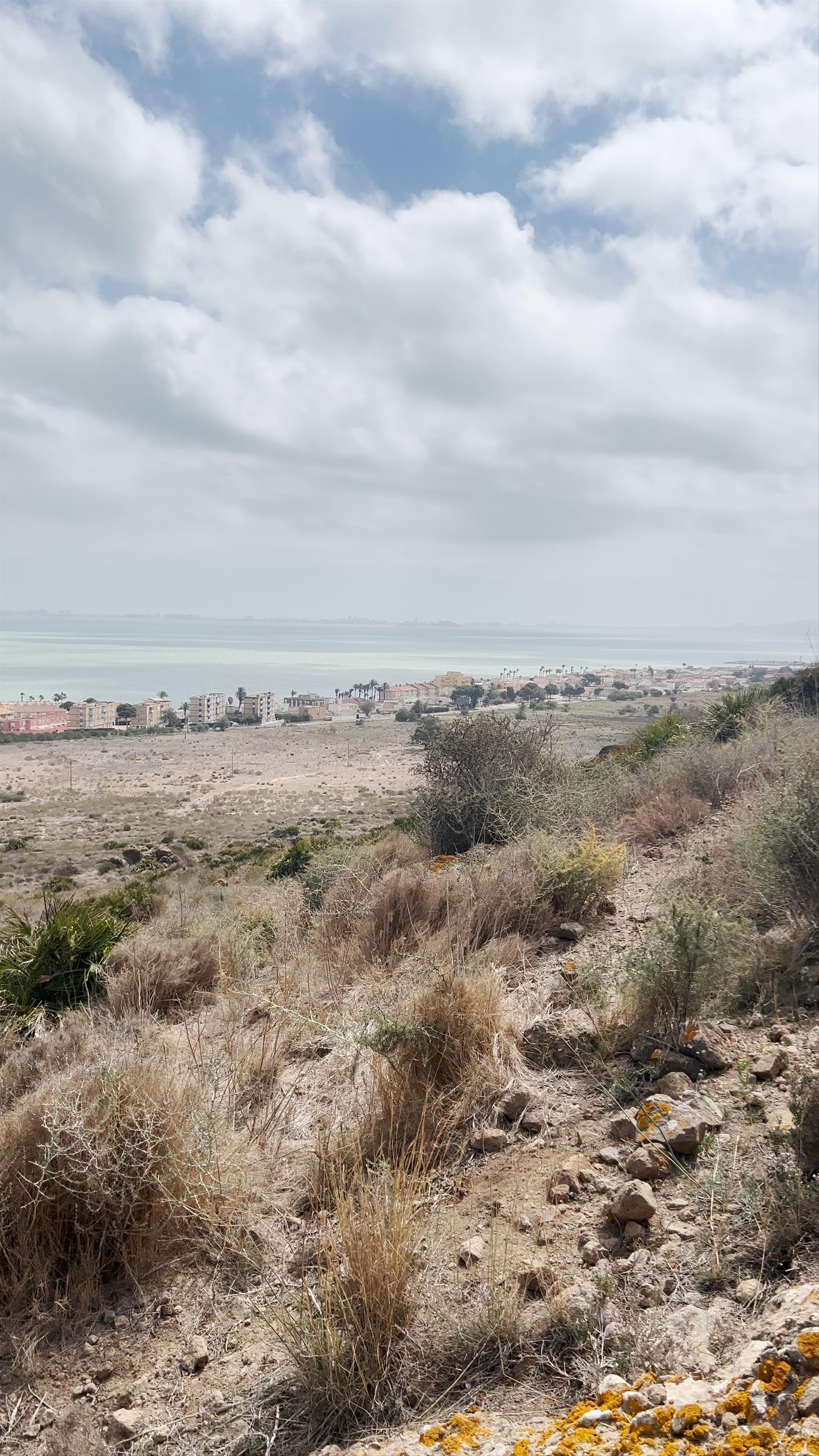 Scenic Coastal Hike Overlooking El Carmolí, Spain