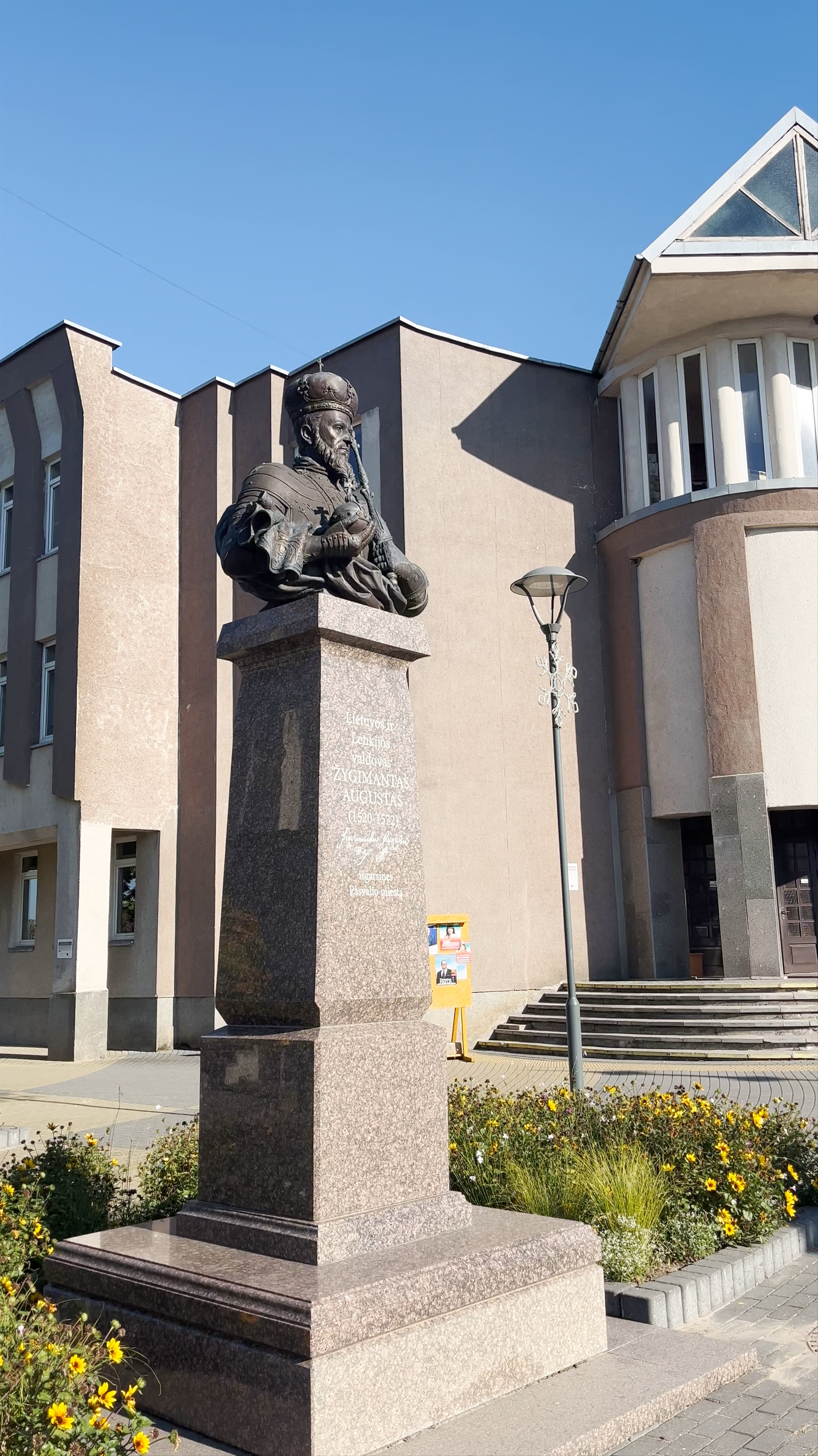 Žygimanto Augusto statula