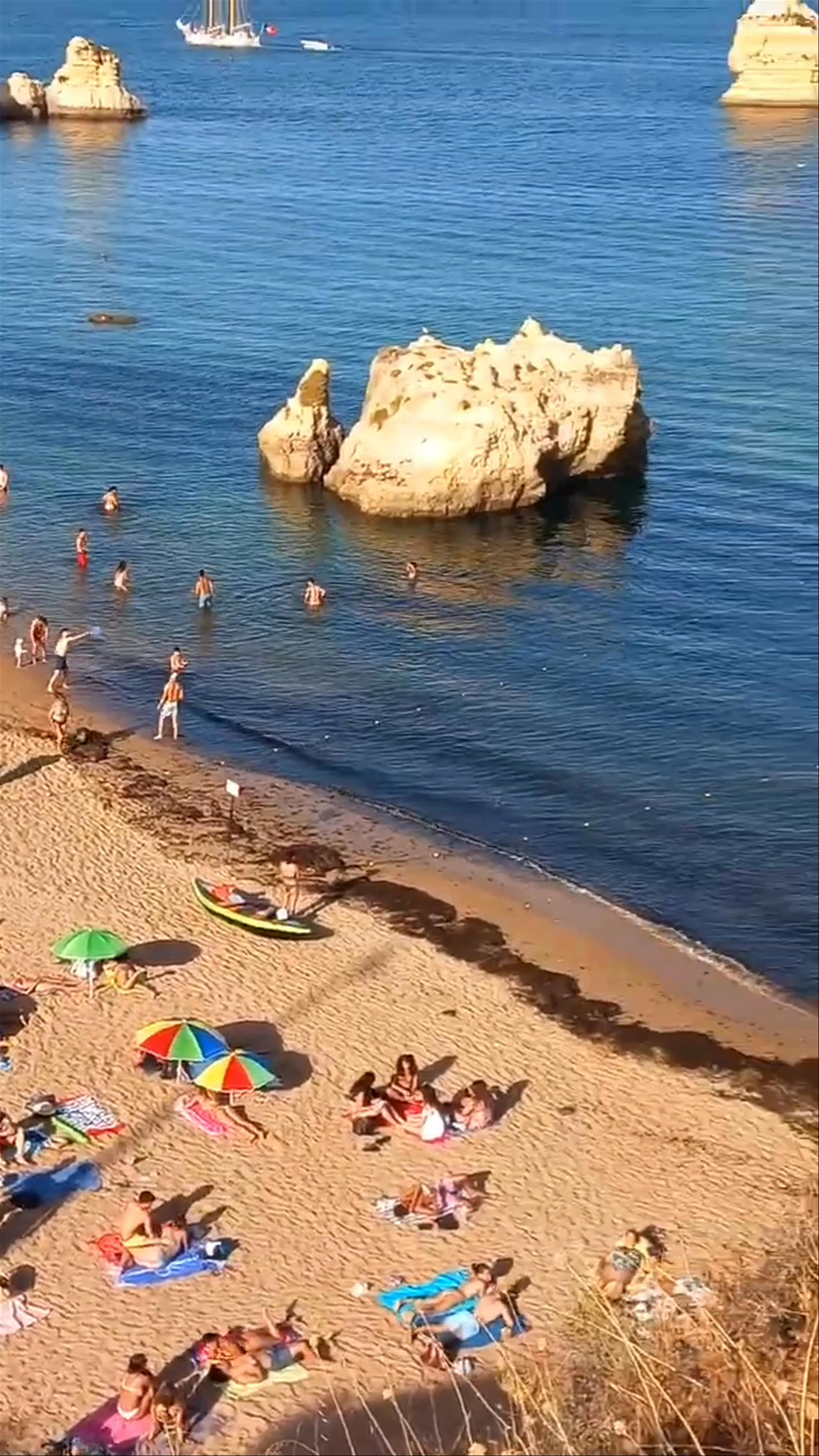 Praia Dona Ana: Sun-Kissed Shores in Lagos, Portugal