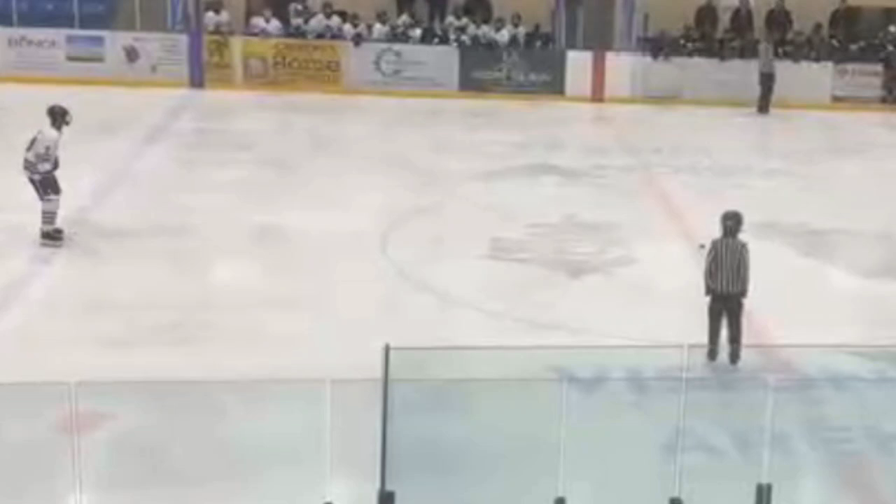 Hunter Smith's Penalty Shot for Injured Teammate
