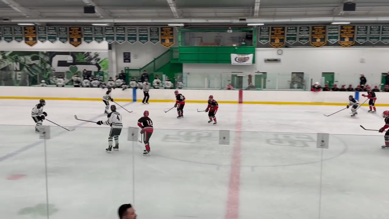 Ivan Roy's First Hat Trick Highlight: Bar Down Beauty at Beekmantown High