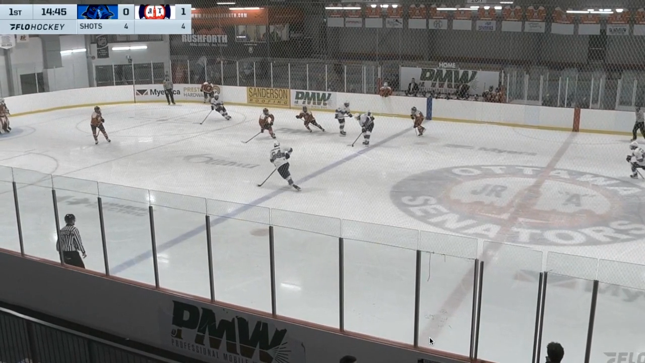 Maxim Lavoie 25-26 season CCHL ottawa junior senators