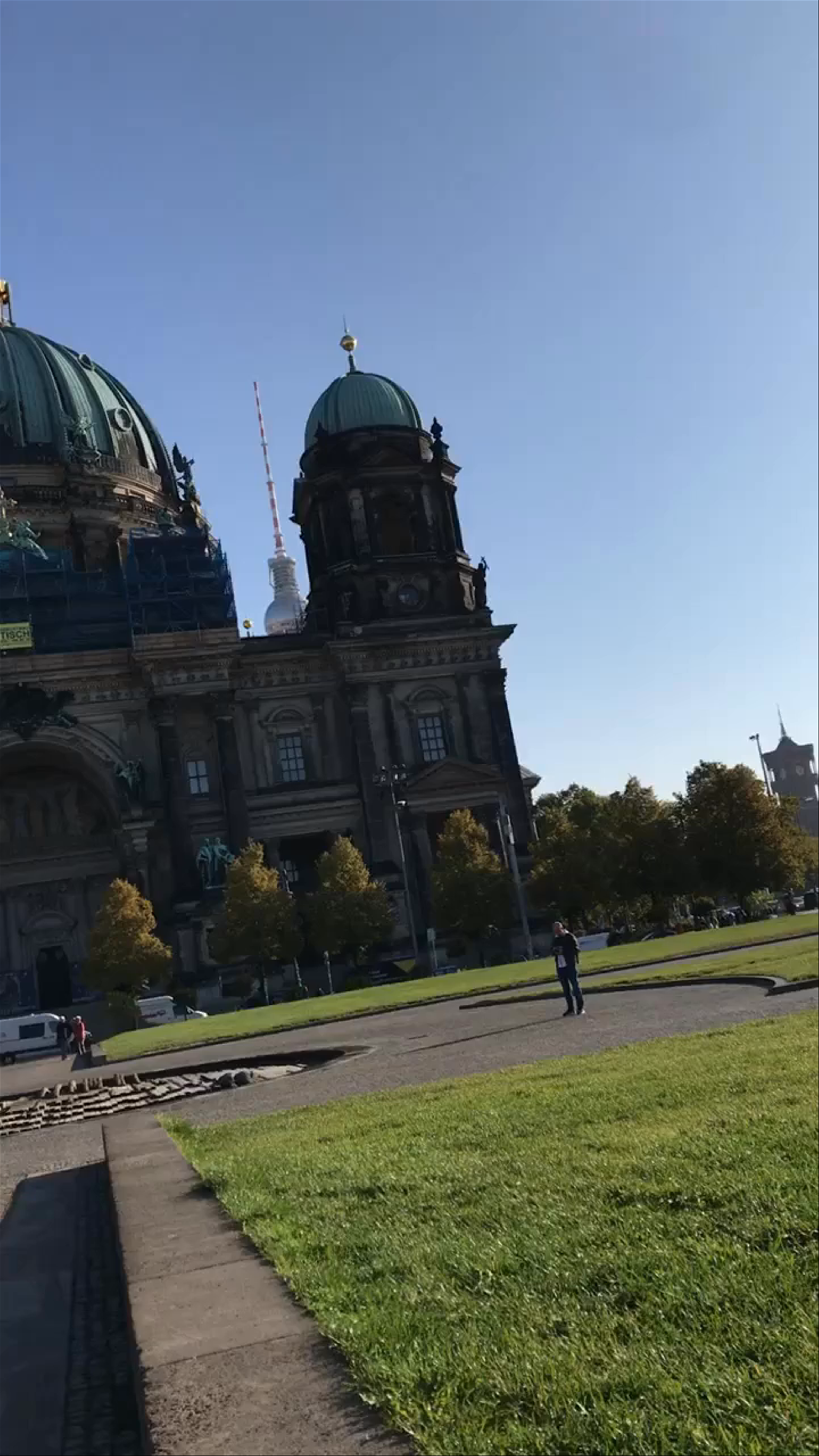 Berlin Cathedral and Lustgarten Stroll on a Sunny Day