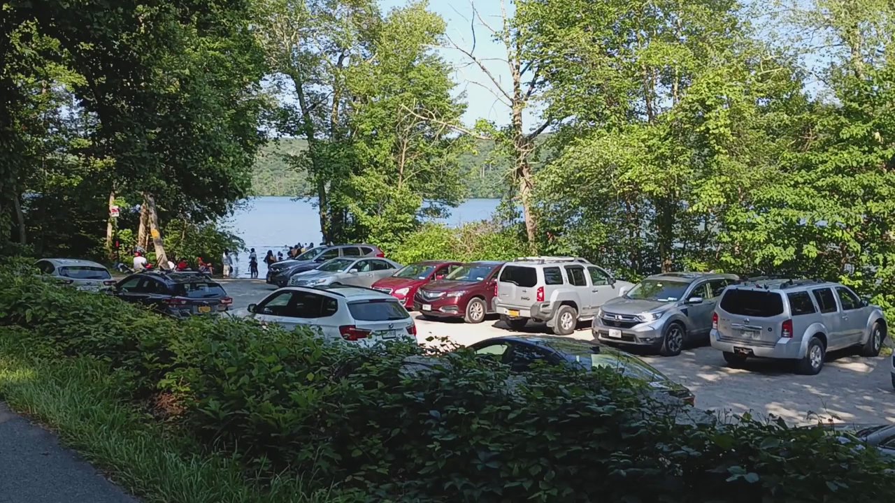 White Pond - White pond the parking lot is full even on weekdays - Lakes Near Me