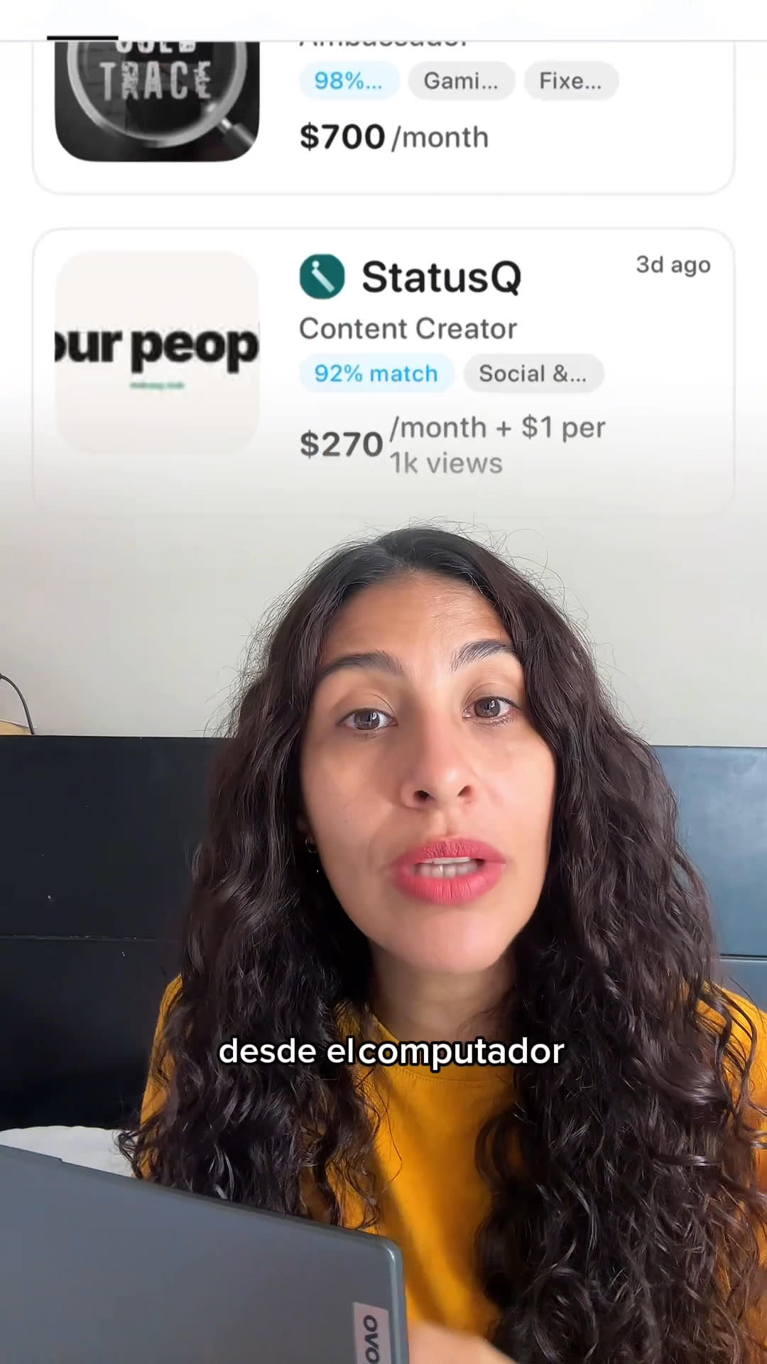 Vídeo UGC 7 de julieth