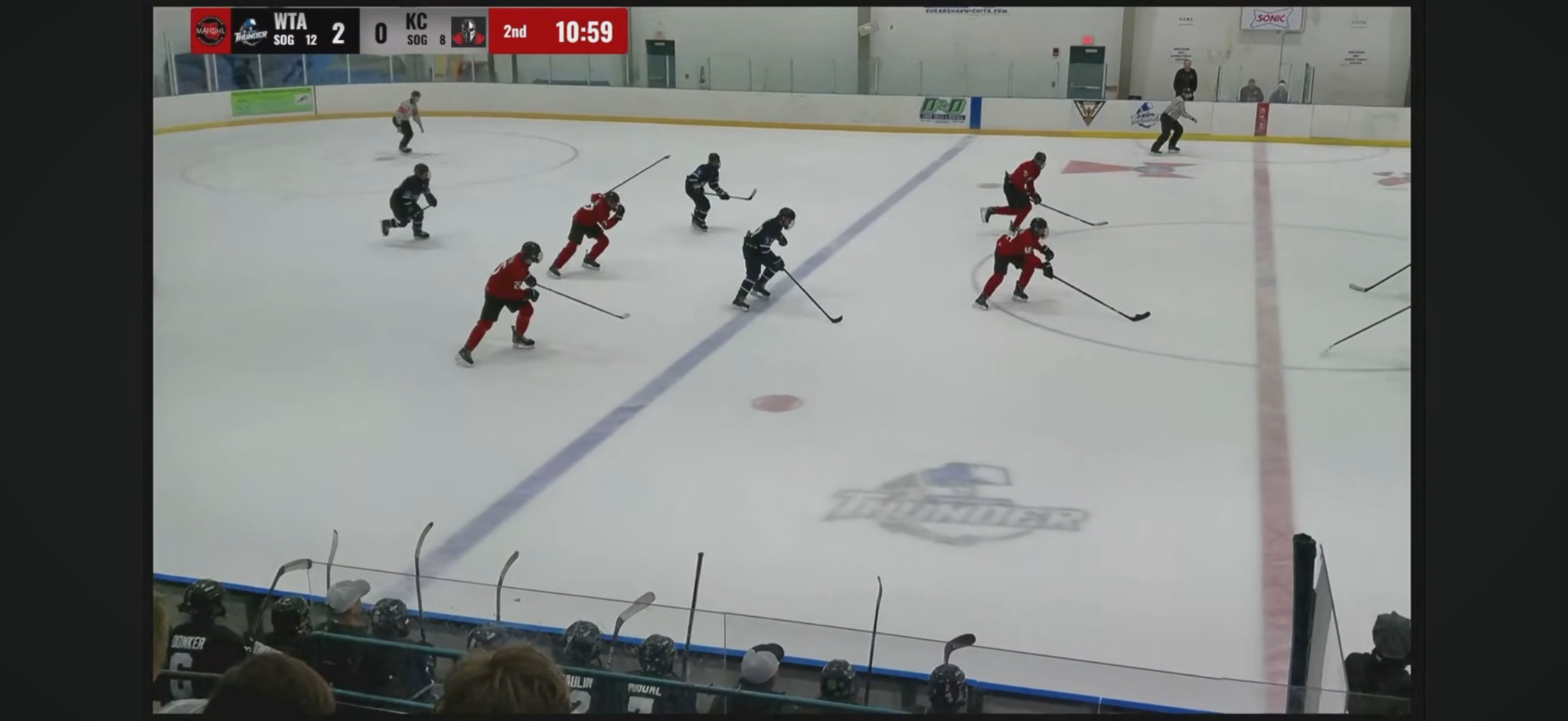 Brody Cunningham: Offensive Highlights from Kansas City Knights High school hockey