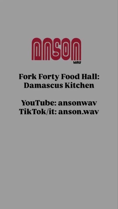 Damascus Kitchen - For more food and travel YouTube: ansonwav Tiktok/ig: anson.wav - Middle Eastern Near Me - Salem, Oregon