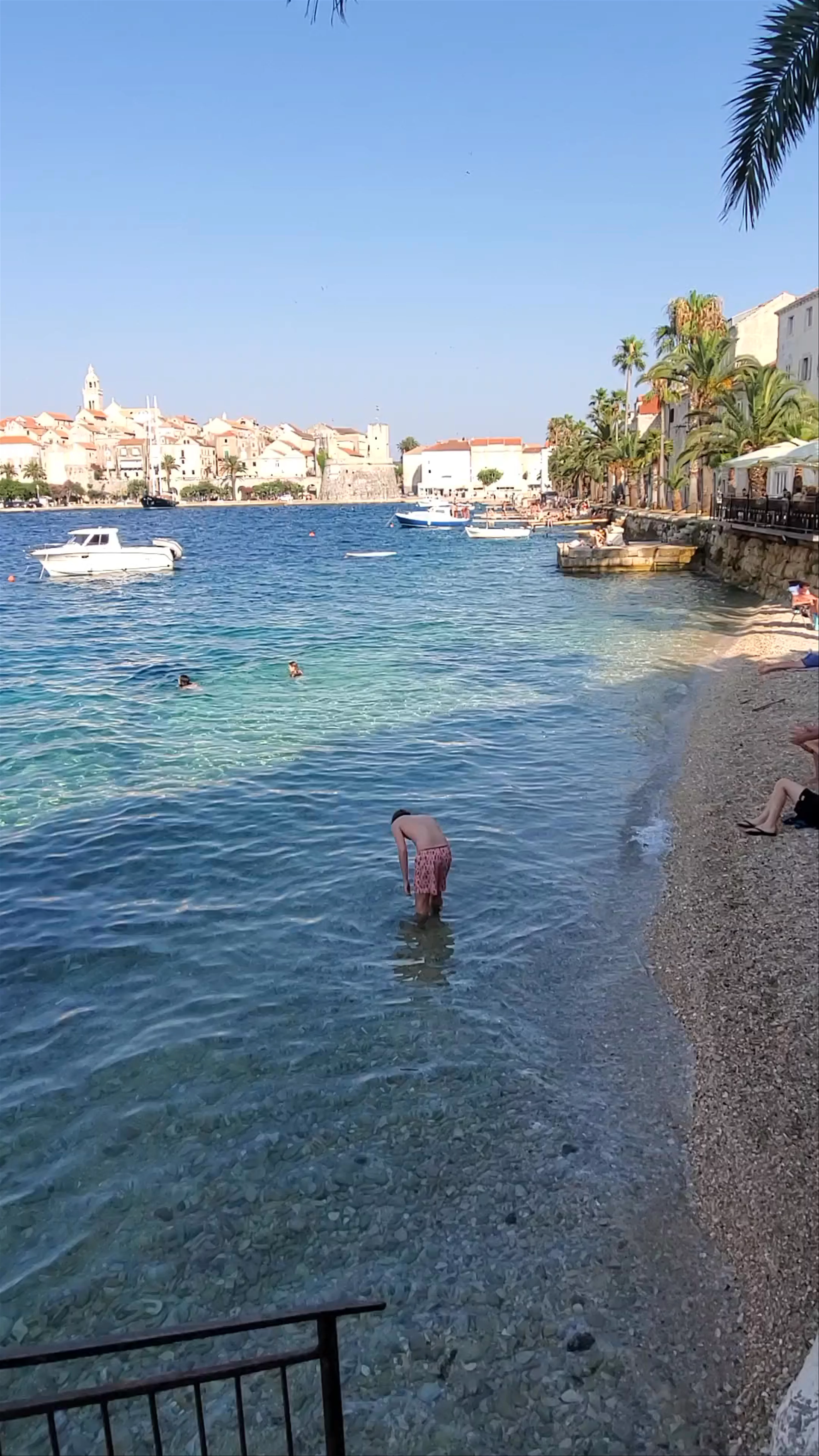 beach Orlanduša, Žrnovo, Korčula, Croatia