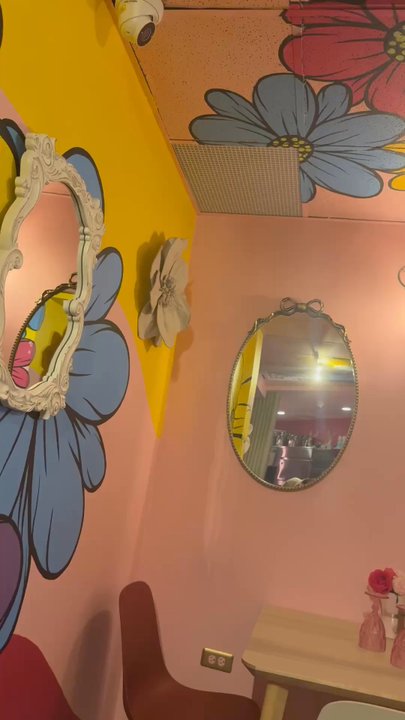 Lola Rosa - Very colorful in here  Cute brunch spot - Breakfast & Brunch Near Me - San Juan, Puerto Rico
