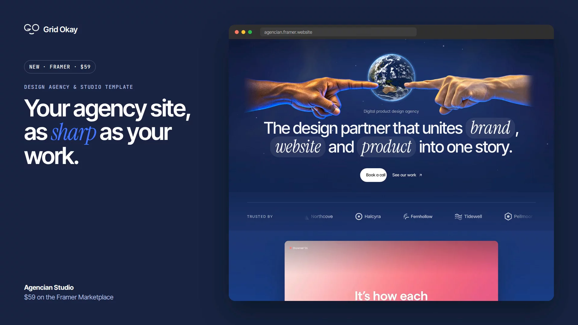 Just published Agencian Studio 🎉A dark, motion-rich agency template: 12 pages, 6 CMS collections, WebGL light + 3D glass effects, services mega menu and filterable works/blog. No site-wide custom code, so it's easy to edit.Would love your feedback!https://sub.chujiqiqi.com/marketplace/templates/agencian-studio/