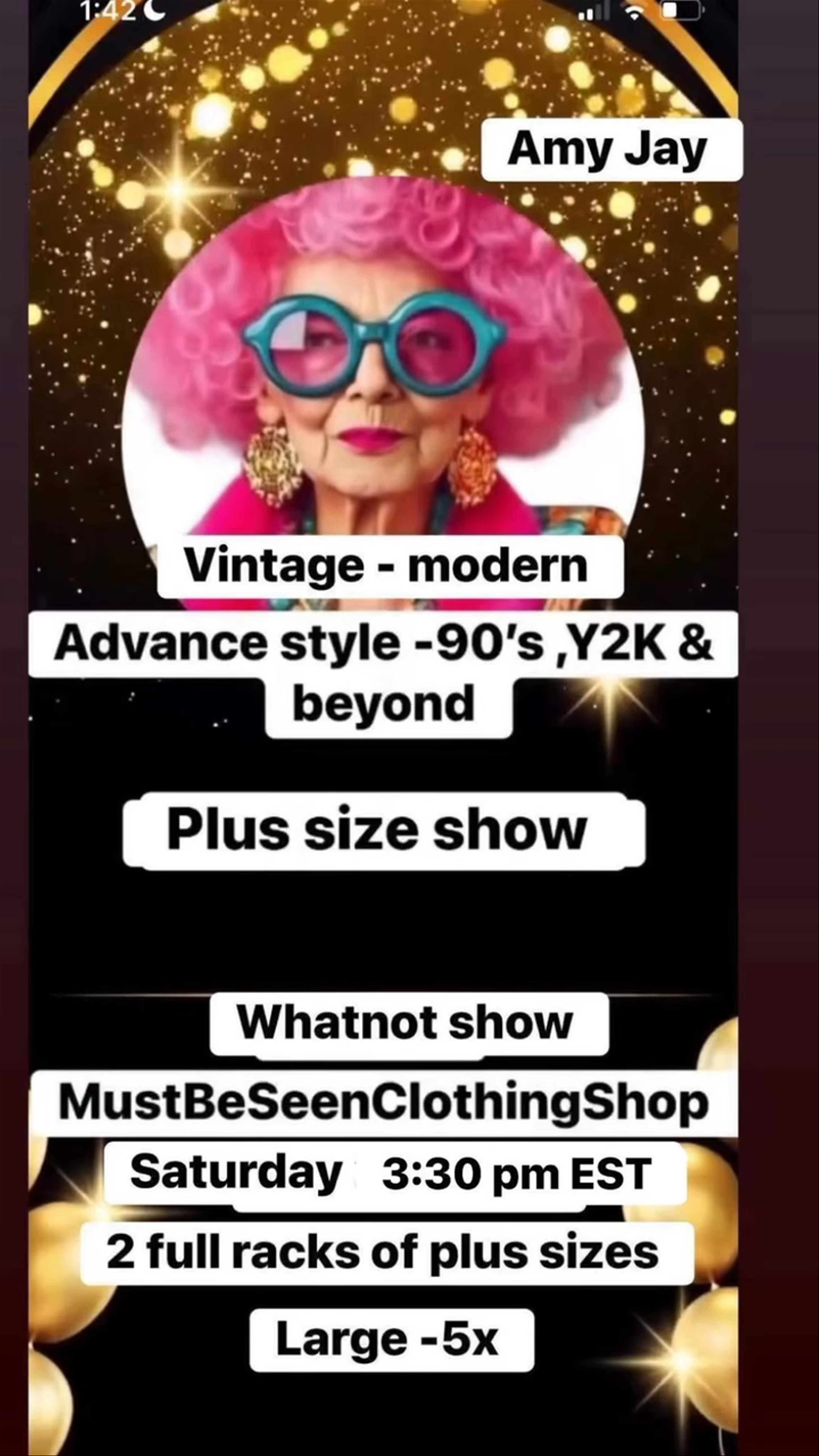 Thumbnail for live show