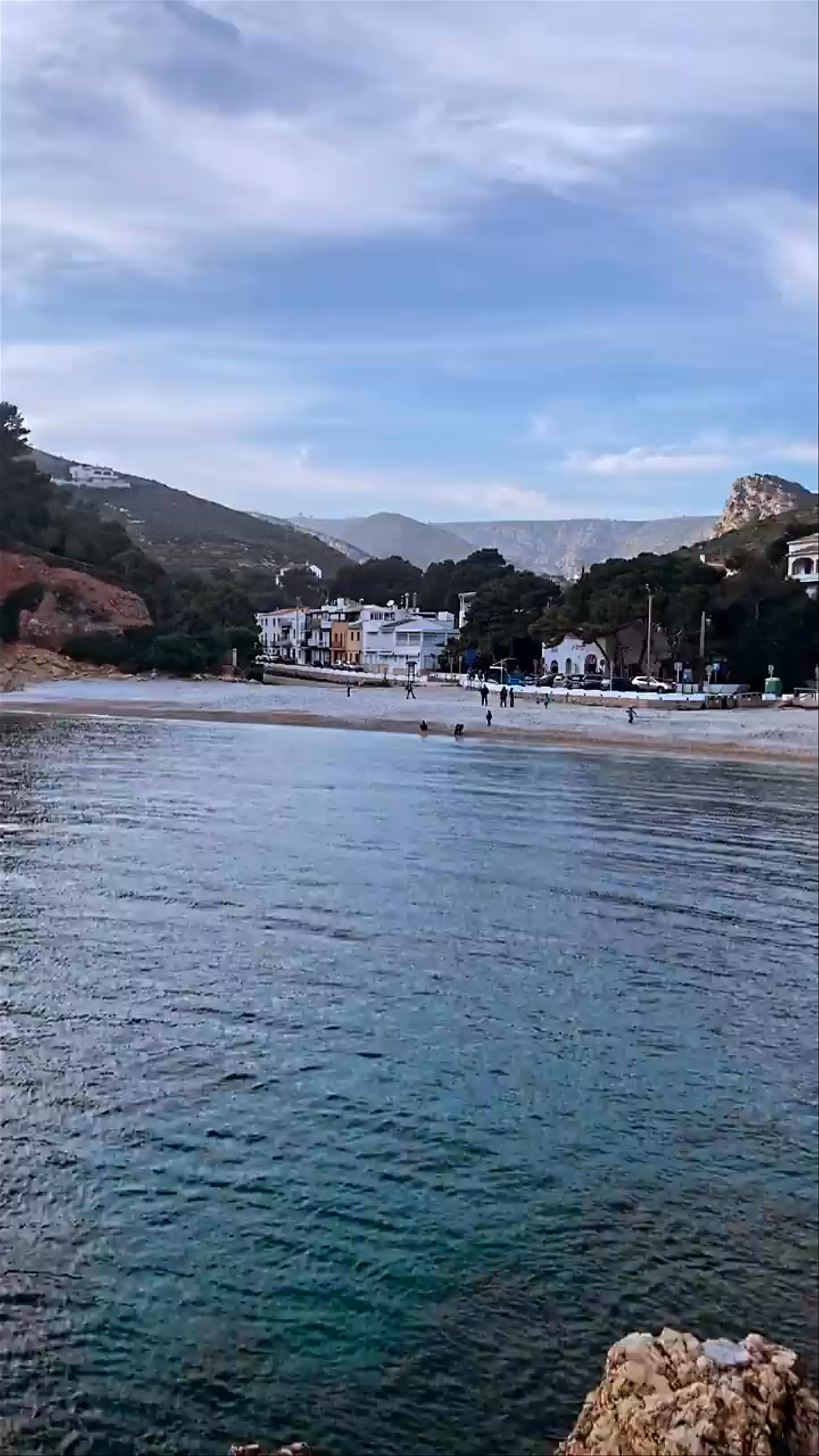 Serene Views at Platja de la Granadella, Spain