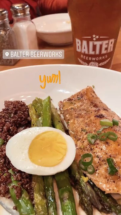 Balter Beerworks - Miso glazed salmon - New American Near Me - Knoxville, Tennessee