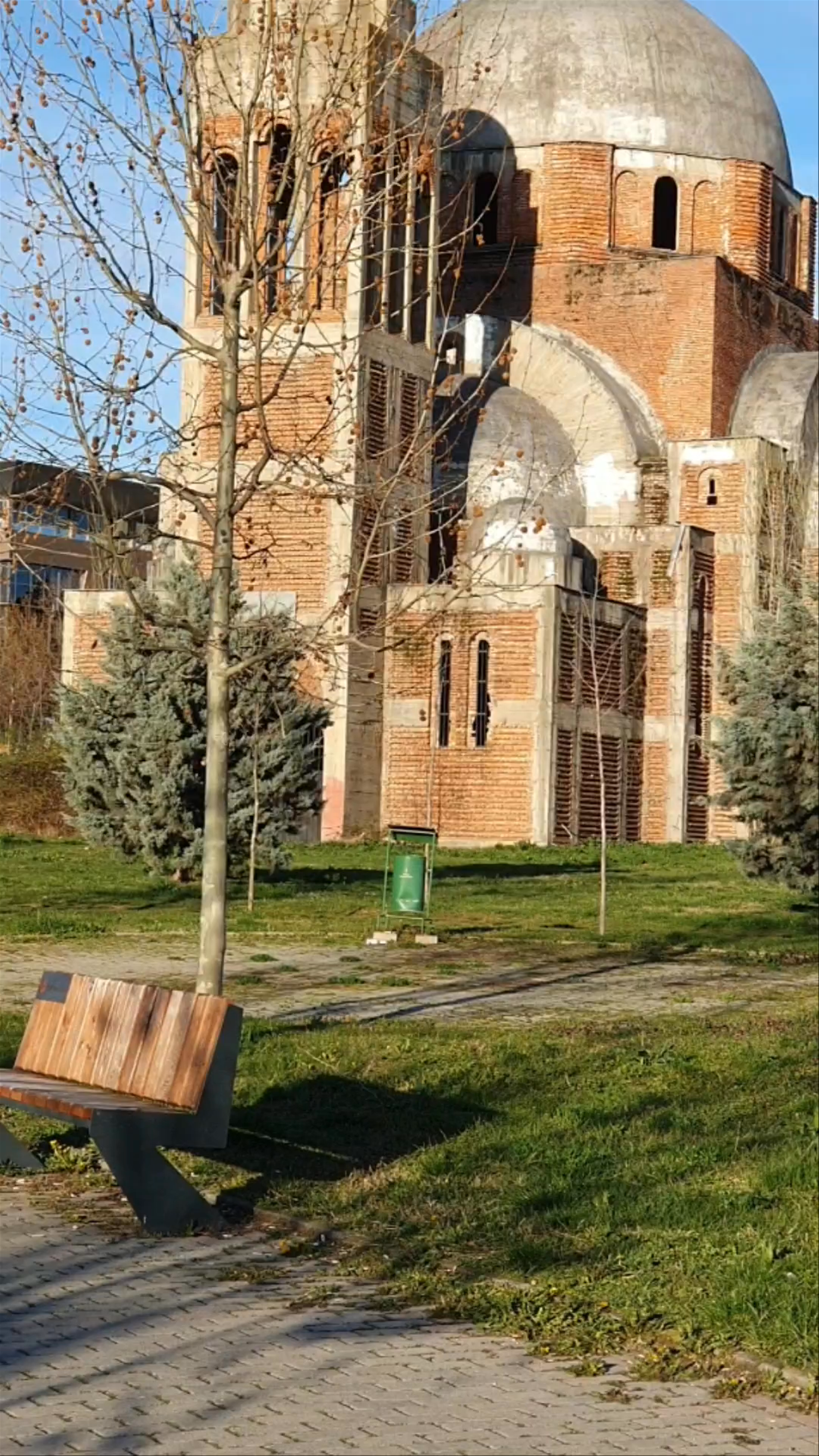 Exploring the Dramatic Architecture and Urban Greenery of Prishtina