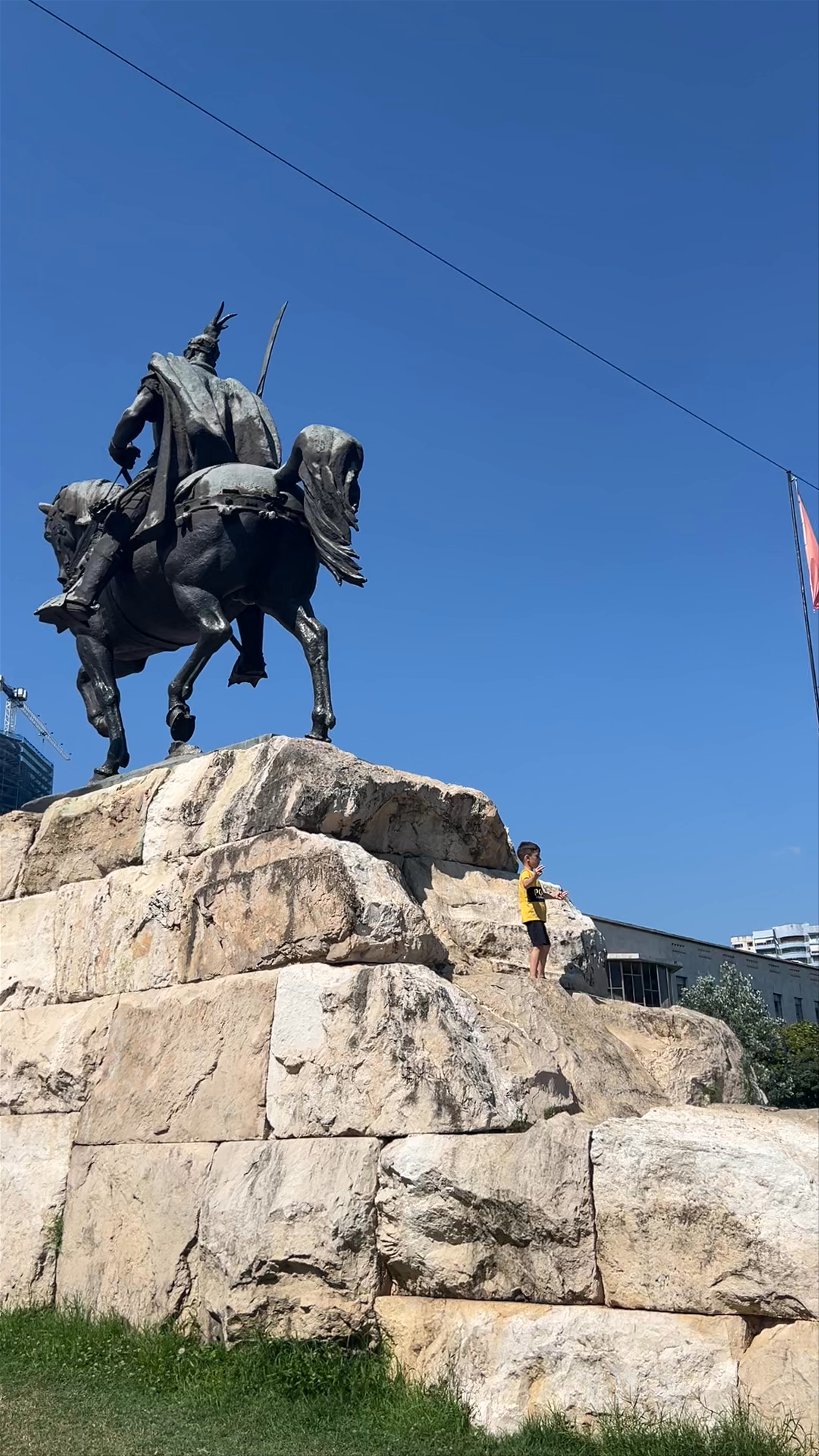 Skanderbeg Statue: A Symbol of Albanian Pride in Tirana
