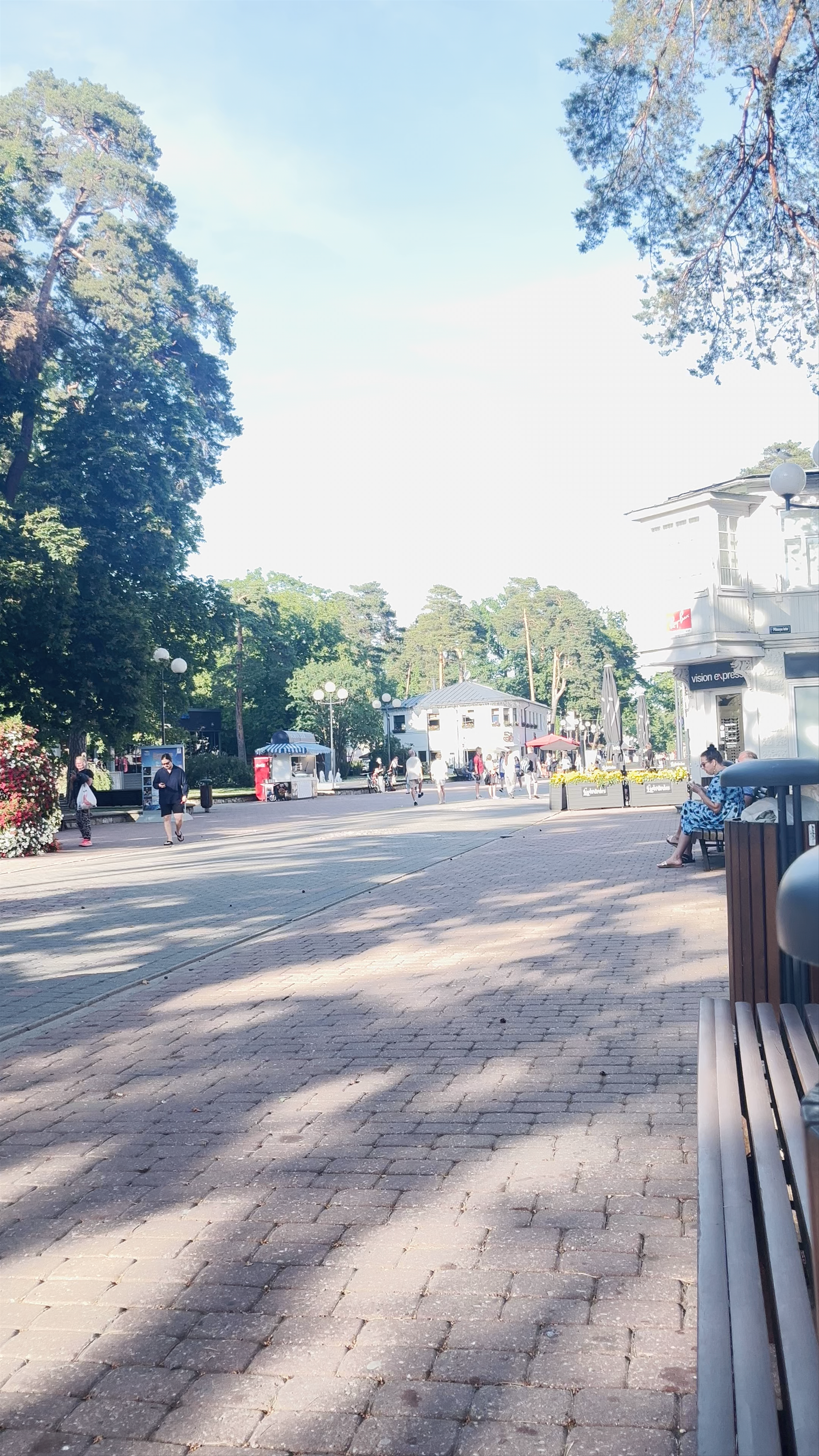 Strolling Jomas Iela: Vibrant Summer Life in Jūrmala, Latvia