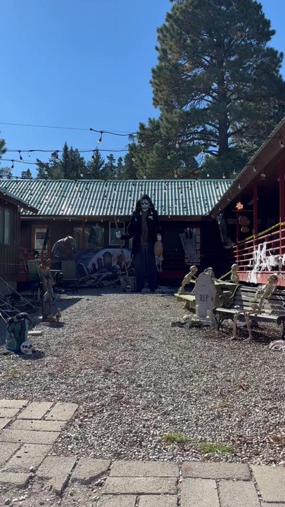 High Rollin Cafe - Halloween decor, so good! - Coffee & Tea Near Me - Cloudcroft, New Mexico