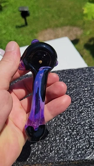 Preview pic of Star gazer,  purple lollipop and galaxy color drip spoon