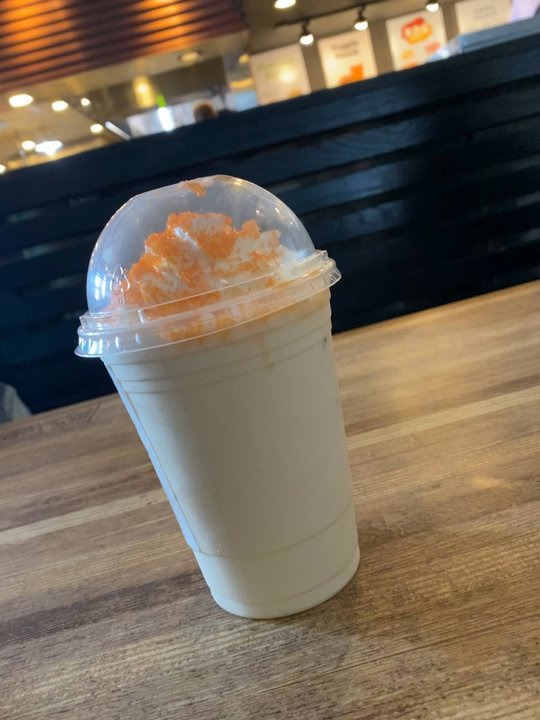 Shake Shack Navy Yard - Peach  shake - Fast Food Near Me - Washington, DC, District of Columbia
