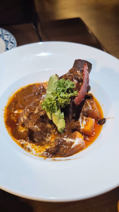 Bangkok Station - The beef short rib and prawns paired perfectly. The spiciness of the shrimp complimented the sweet & savory nature of the short rib so well! - Thai Near Me - Atlanta, Georgia