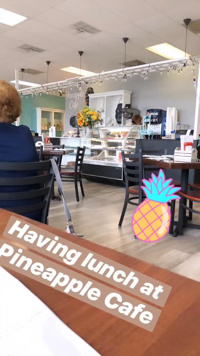 The Pineapple Cafe - This place is so cozy and clean! I love coming here. - Bakeries Near Me - Elizabeth City, North Carolina