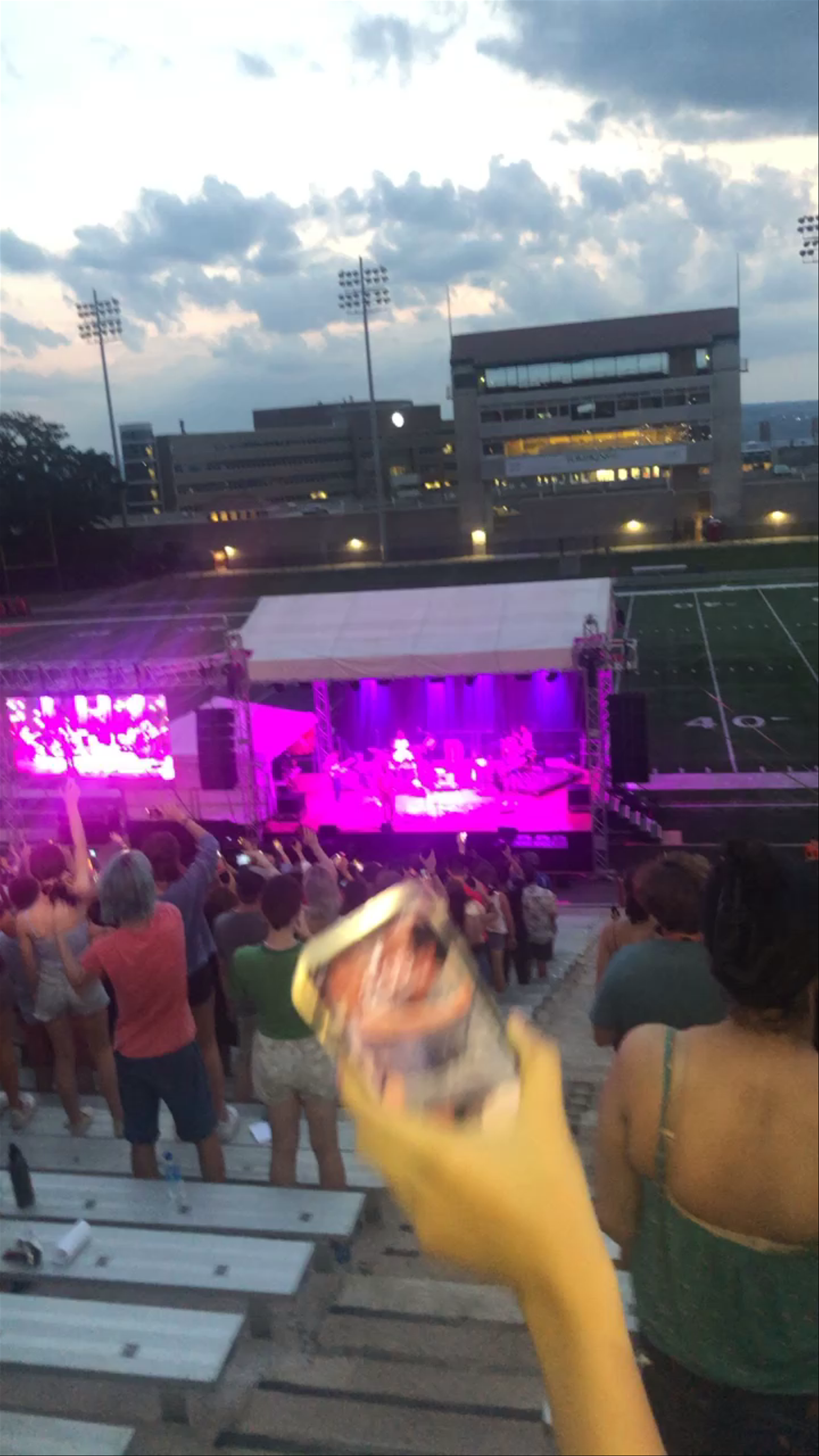 Live Concert Experience at Schoellkopf Field, Ithaca