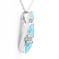 Larimar Necklace Marina