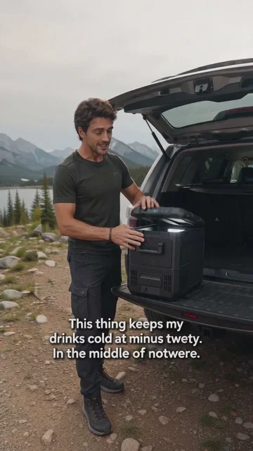 AI-generated video ad preview