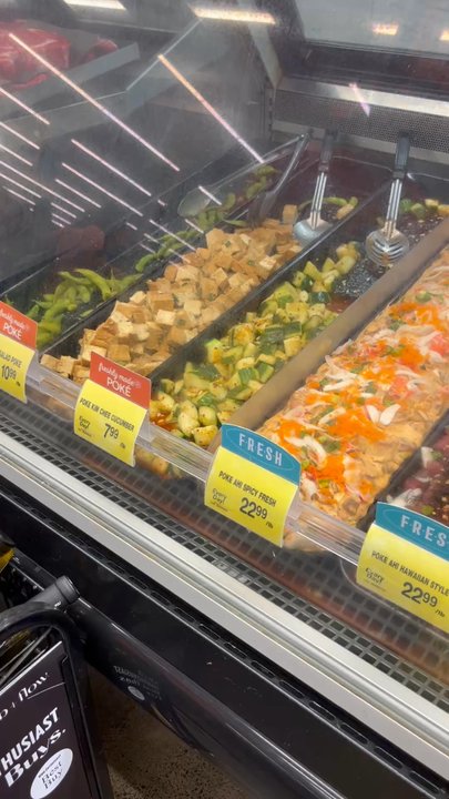 Safeway - A variety of fresh poke and very reasonably priced - Grocery Near Me - Lihue, Hawaii