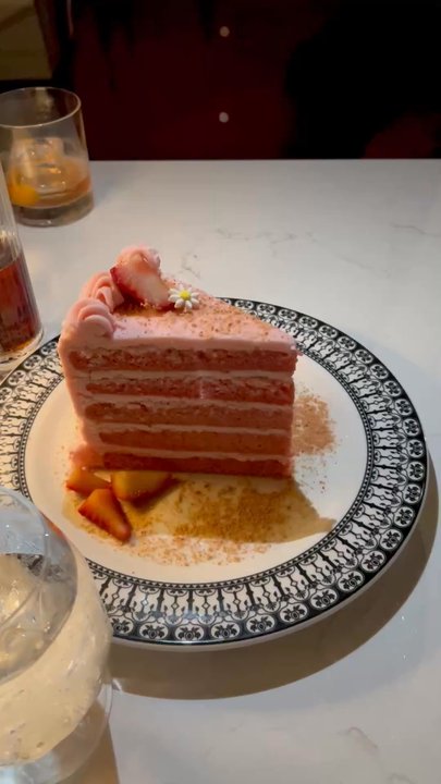 Adalina Prime - Strawberry Cake! - Steakhouses Near Me - Chicago, Illinois