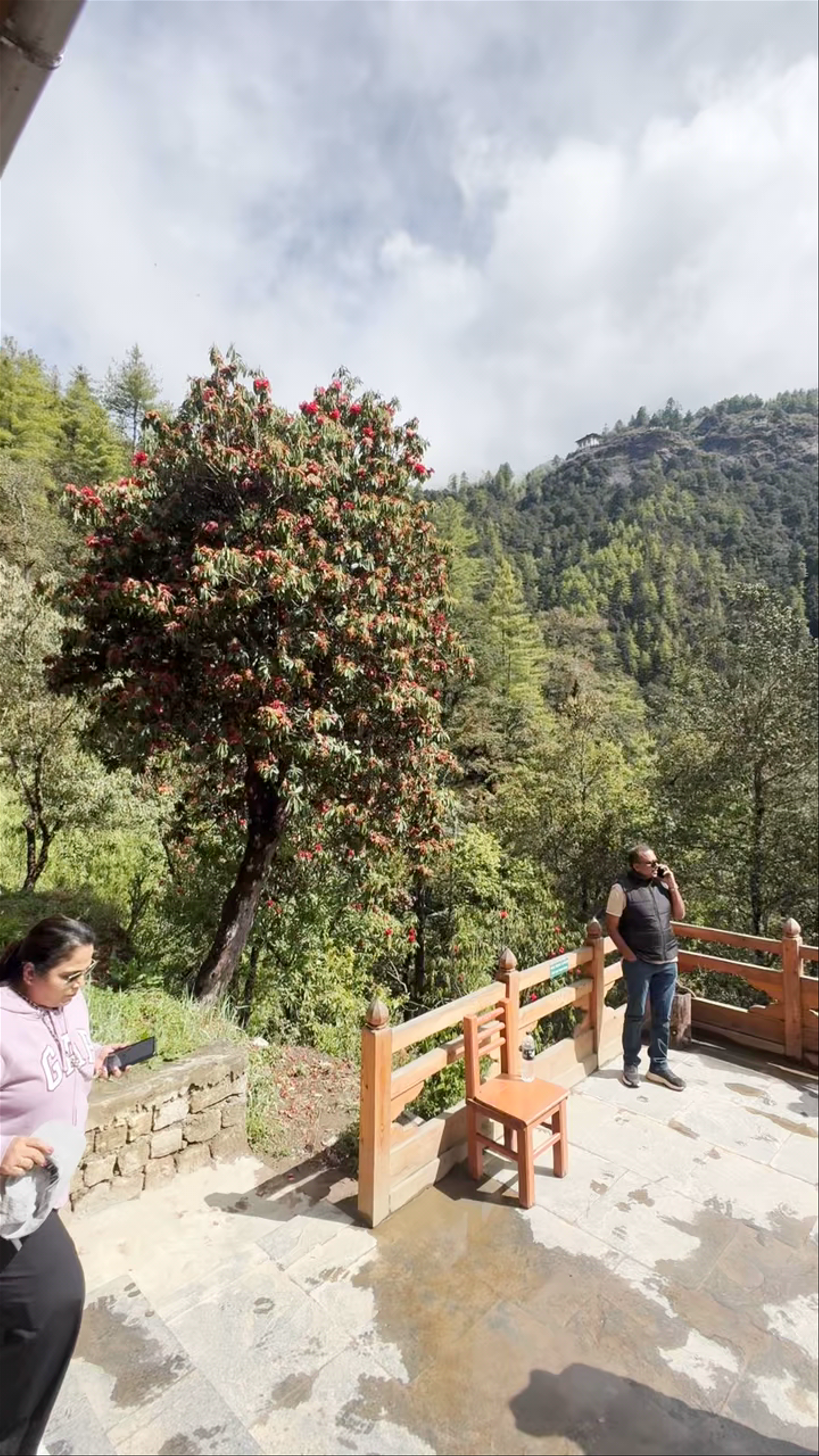 Taktsang Cafeteria on Taktsang Trail, Bhutan: A Scenic Mountain Retreat