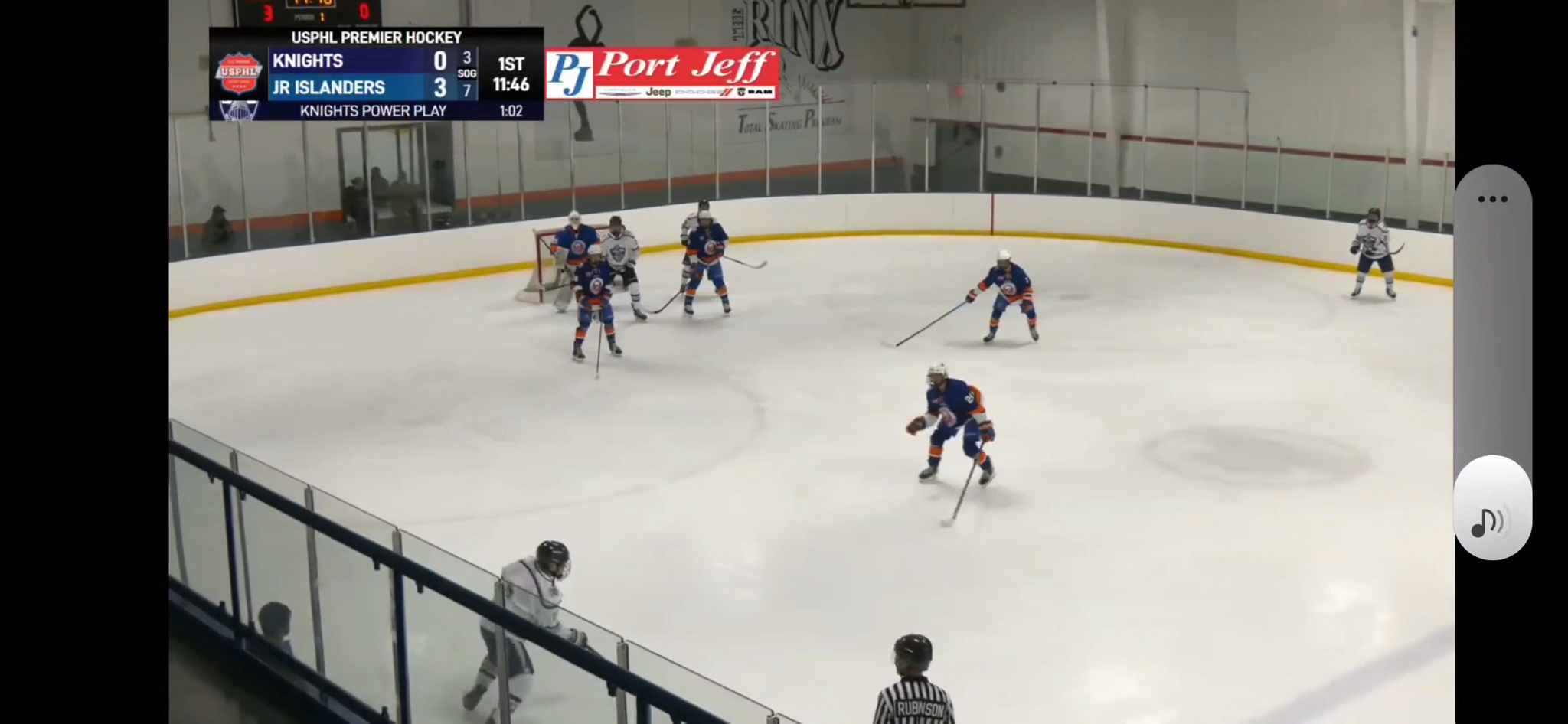 Owen Stewart with WB/Scranton Knights